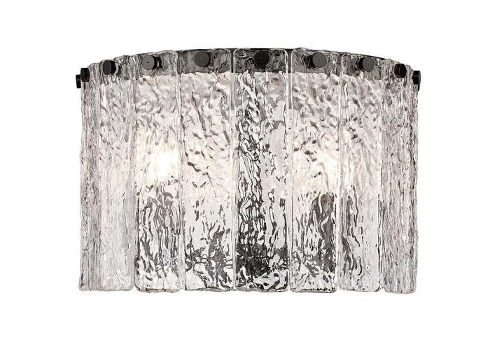 Z-Lite 1943 Glacier Flush Mount Chandelier