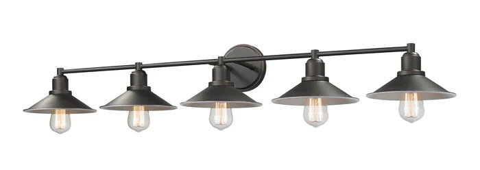 Z-Lite 613-5V-OB Casa Five Light Vanity, Olde Bronze