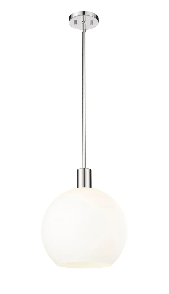 Z-Lite 7500P14-PN Margo One Light Pendant, Polished Nickel