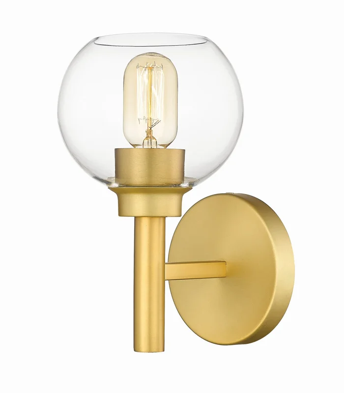 Z-Lite 7502-1S-BG Sutton One Light Wall Sconce, Brushed Gold