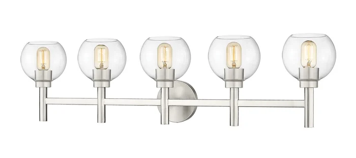 Z-Lite 7502-5V-BN Sutton Five Light Vanity, Brushed Nickel