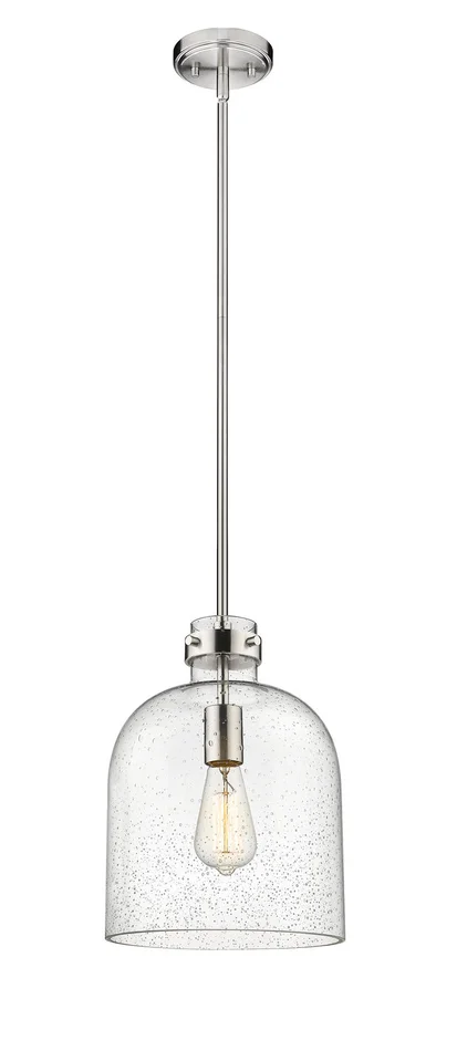Z-Lite 817-9BN Pearson One Light Pendant, Brushed Nickel