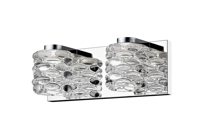 Z-Lite 907-2V-LED Dawson LED Vanity, Chrome