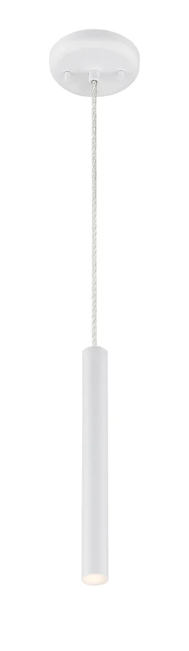 Z-Lite 917MP12-WH-LED Forest LED Mini Pendant, Matte White