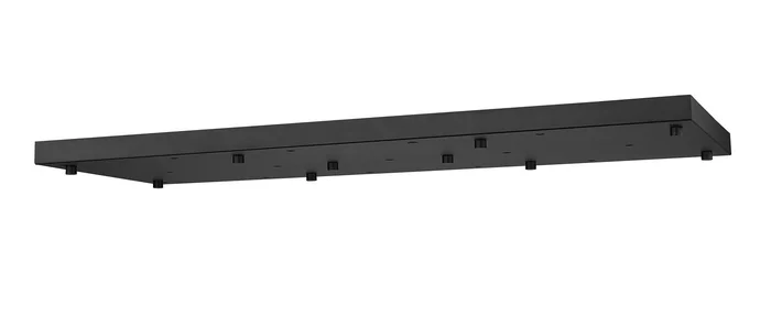 Z-Lite CP4217L-MB Multi Point Canopy 17 Light Ceiling Plate, Matte Black