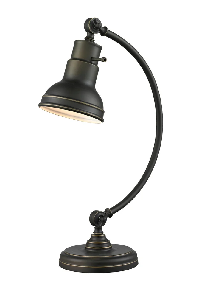 Z-Lite TL119-OB Ramsay One Light Table Lamp, Olde Bronze