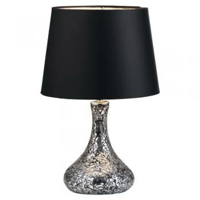 Zara Black with Shade Table Lamp