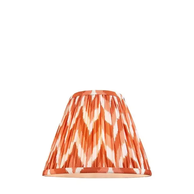 Zigzag Apricot Tapered 25cm Shade Only