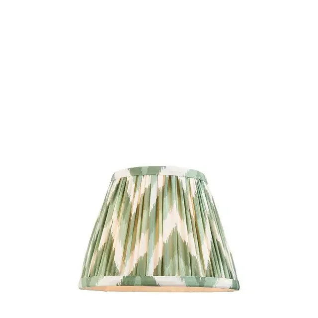 Zigzag Cotswold Green Tapered 20cm Shade Only