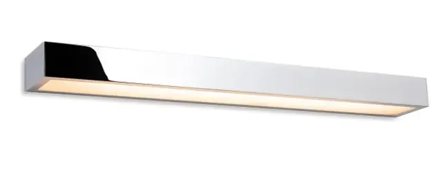 Zulu Chrome with Opal Diffuser 60cm LED IP44 Wall Light